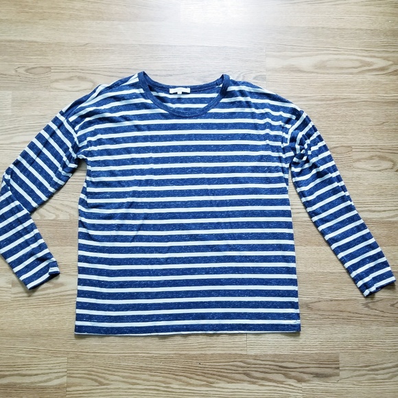 Lee Classic Long-Sleeved, Light-Weight, Stripe Tee - Picture 3 of 6